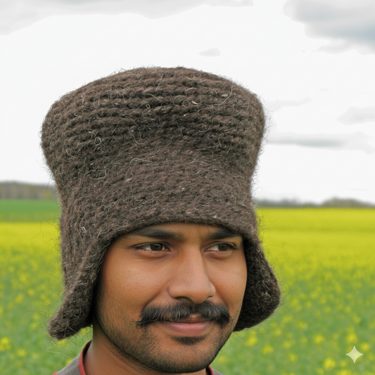 Gorro de lana de Yak