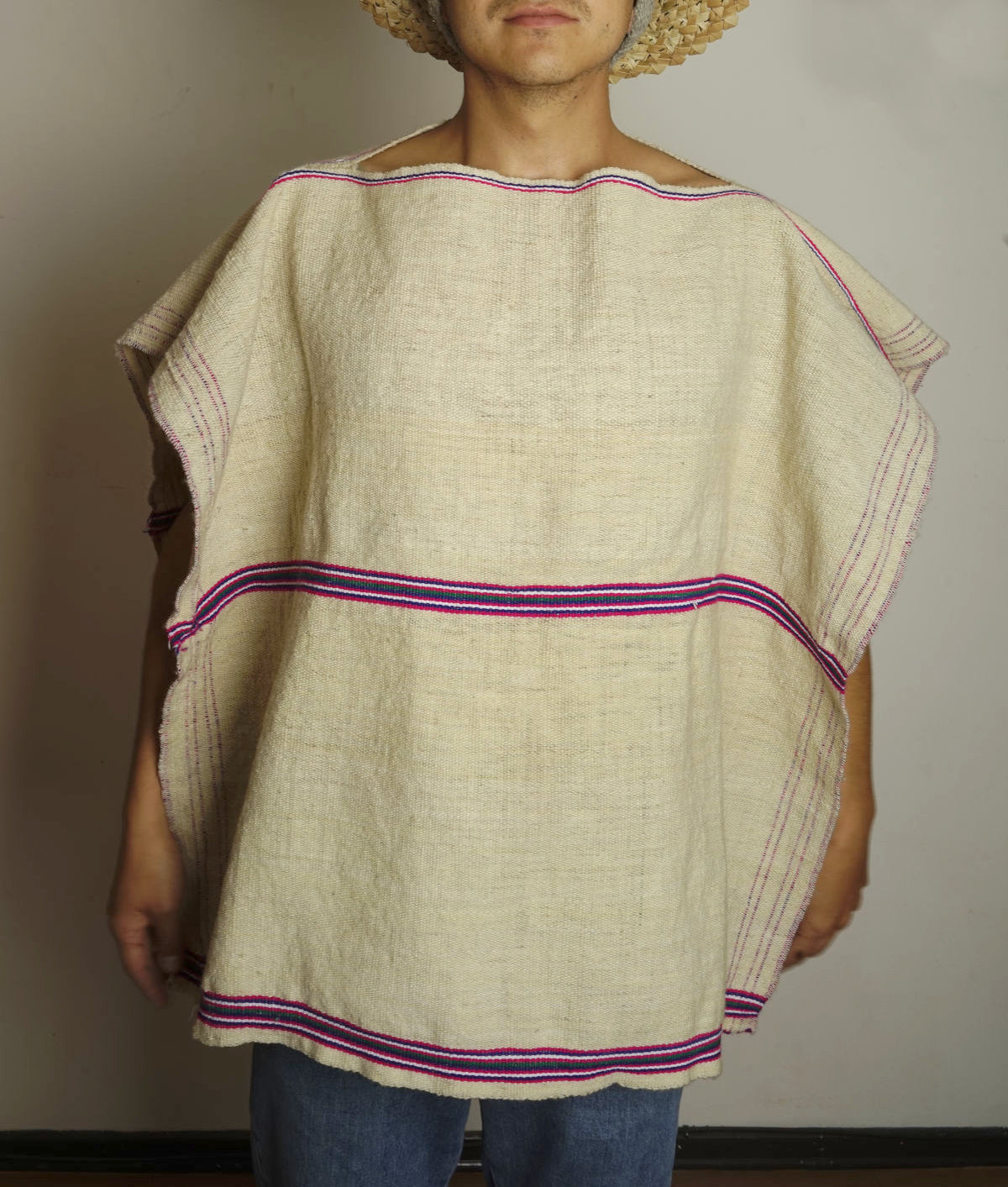 Ruana de lana de ovejo Misak