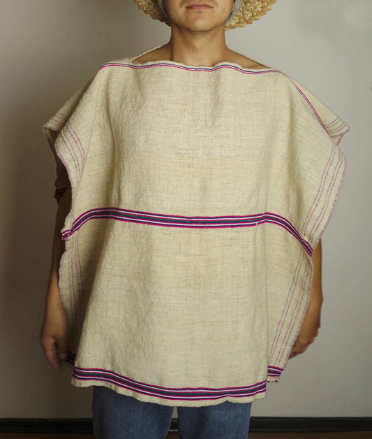 Ruana de lana de ovejo Misak